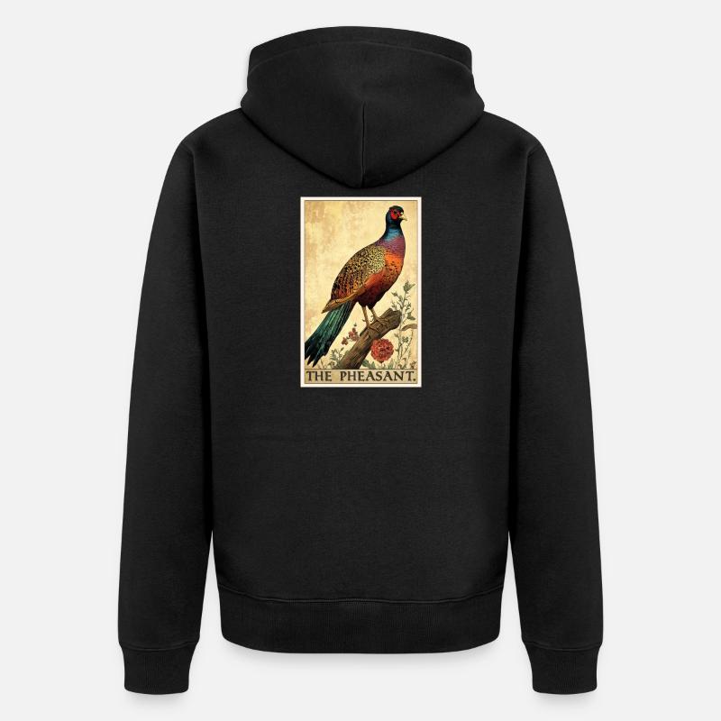 Faisans Faisan - Veste à capuche bio Premium Unisexe - noir