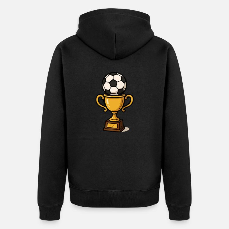 coupe - Veste à capuche bio Premium Unisexe - noir
