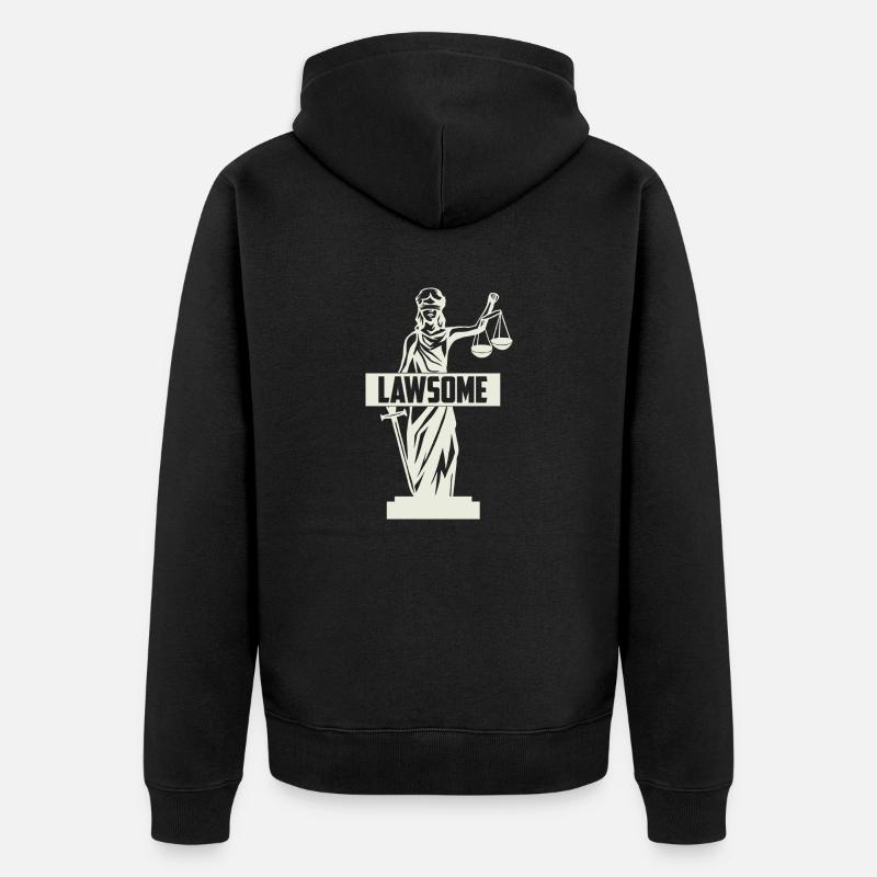 Avocat Avocat - Veste à capuche bio Premium Unisexe - noir