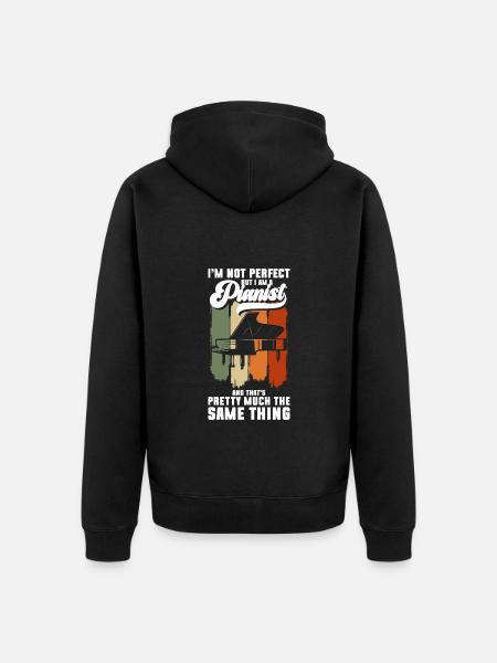 Musician Composer Classical Music - Unisex Premium Organic Zip Hoodie - black