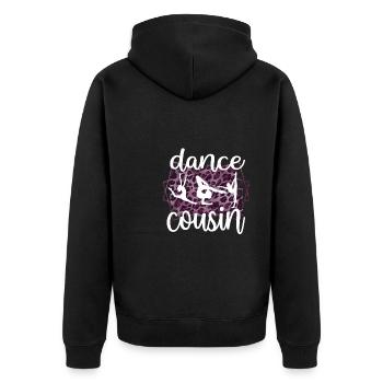 Fier Cousin de Danse D’un Danseur Cousin Danseur - Veste à capuche bio Premium Unisexe - noir - Dos - Nico (187cm)