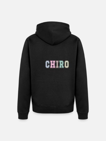 Chiropractor Chiropractic Chiropractor - Unisex Premium Organic Zip Hoodie - black