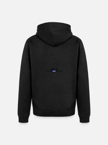 Après Ski Goggles - Unisex Premium Organic Zip Hoodie - black