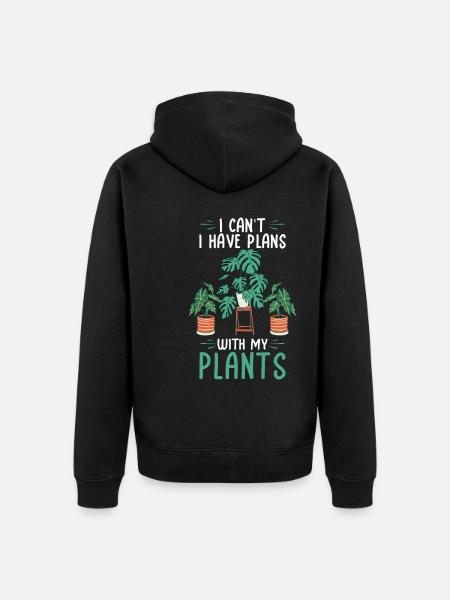 Planter - Veste à capuche bio Premium Unisexe - noir