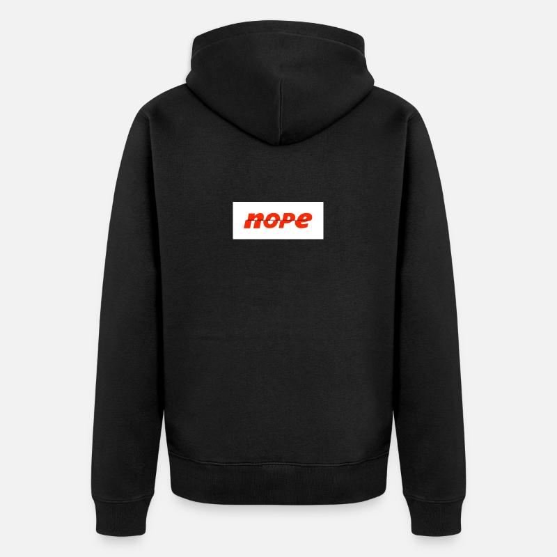 Non - Veste à capuche bio Premium Unisexe - noir