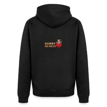 Derby de Mayo Horse Race Mexico Pinata Mexicain - Veste à capuche bio Premium Unisexe - noir - Dos - Nico (187cm)