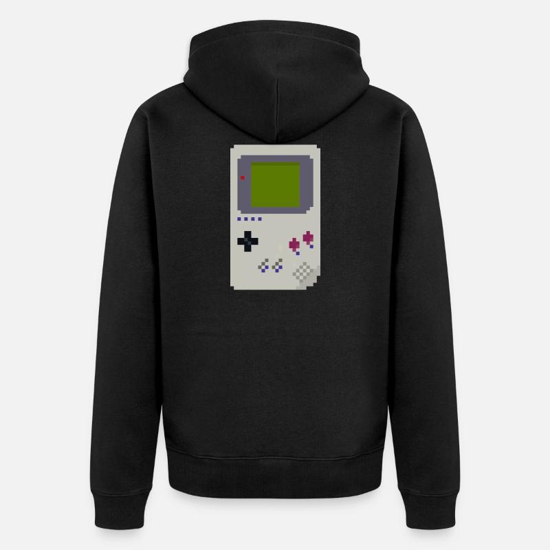 Console - Veste à capuche bio Premium Unisexe - noir