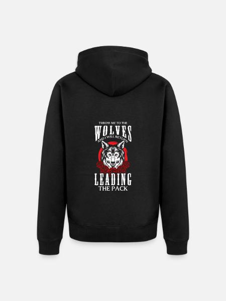 Boss Profession Colleague - Unisex Premium Organic Zip Hoodie - black