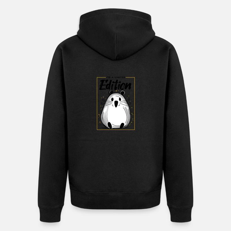 I am a limited edition - Veste à capuche bio Premium Unisexe - noir