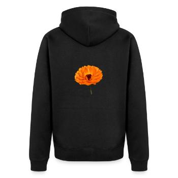 Souci - Veste à capuche bio Premium Unisexe - noir - Dos - Nico (187cm)