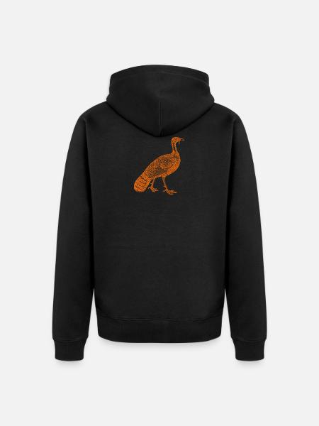 YUBO4 - Unisex Premium Organic Zip Hoodie - black