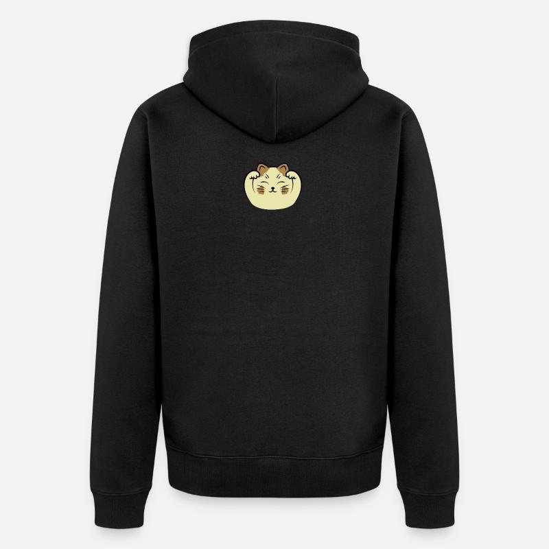 CATS | CAT FORTE - Veste à capuche bio Premium Unisexe - noir
