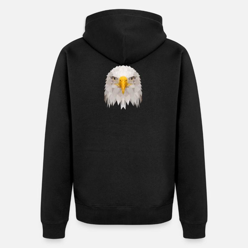 aigle - Veste à capuche bio Premium Unisexe - noir
