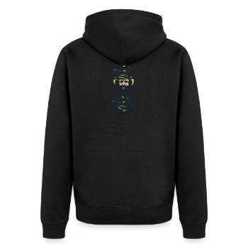 shirt, conception, t-shirt - Veste à capuche bio Premium Unisexe - noir - Dos - Nico (187cm)