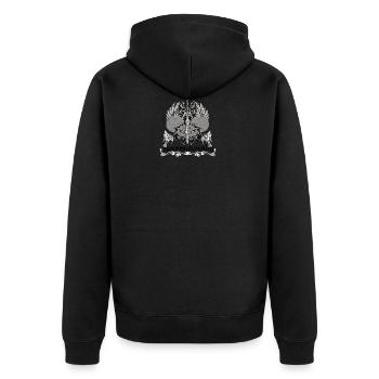 nonour et la loyauté - Veste à capuche bio Premium Unisexe - noir - Dos - Nico (187cm)
