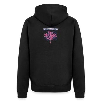 shirt, conception, t-shirt - Veste à capuche bio Premium Unisexe - noir - Dos - Nico (187cm)