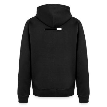 Loading Loading loader 2c - Unisex Premium Organic Zip Hoodie - black - Back - Nico (187cm)