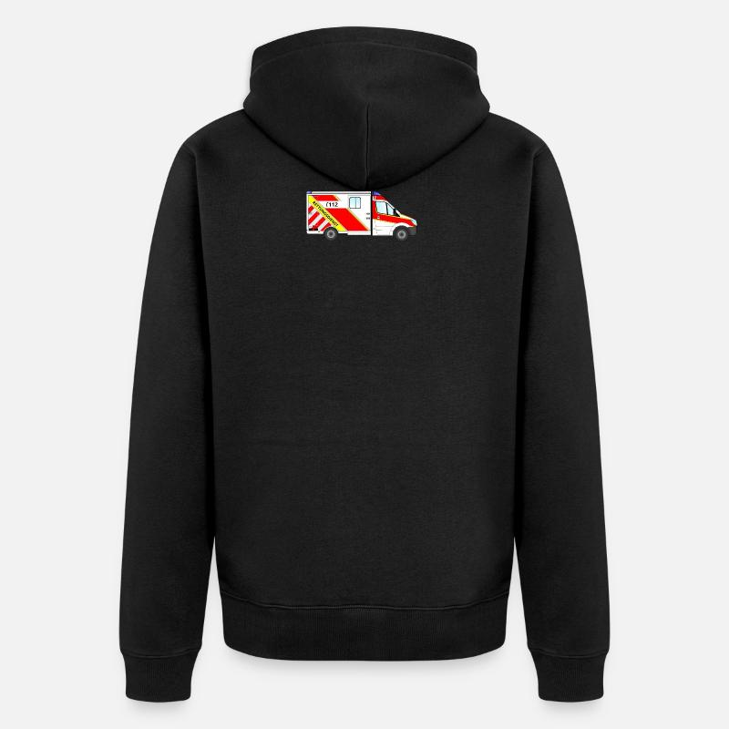 RTW - Veste à capuche bio Premium Unisexe - noir