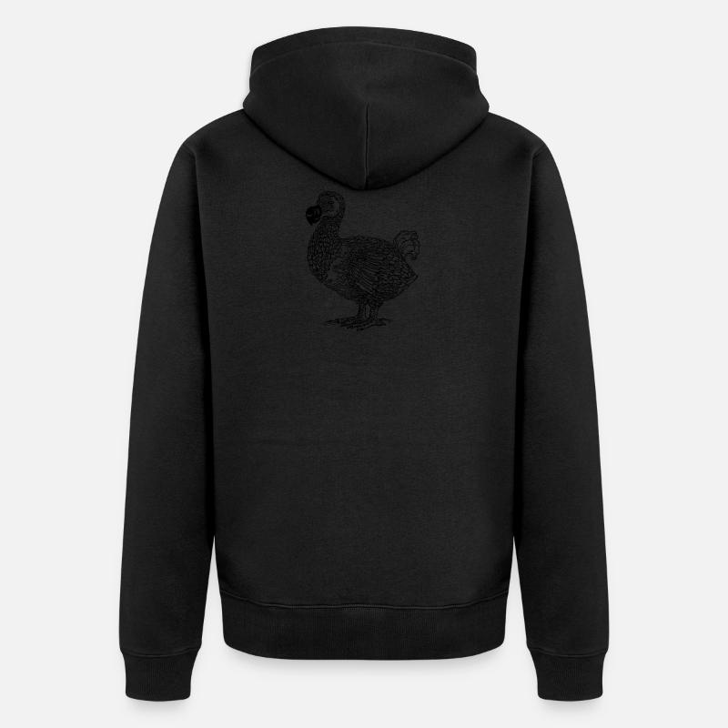 dodo - Veste à capuche bio Premium Unisexe - noir