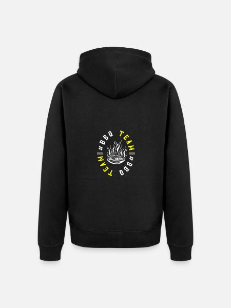 Grill Barbecue Bbq Team - Unisex Premium Organic Zip Hoodie - black