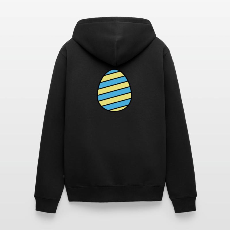 Easter egg colorful Unisex Premium Organic Zip Hoodie