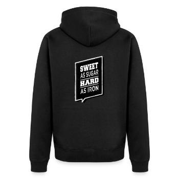 Loisirs Films Humour Présent Idée Sport Bday - Veste à capuche bio Premium Unisexe - noir - Dos - Nico (187cm)