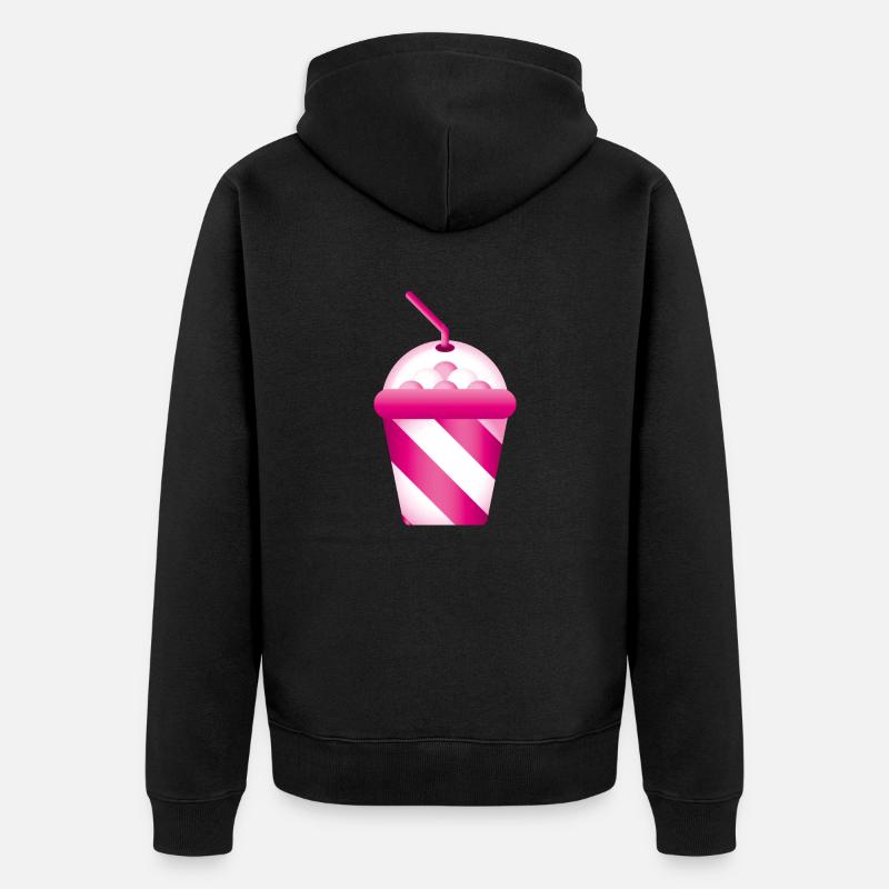 Smiley Shake - Veste à capuche bio Premium Unisexe - noir