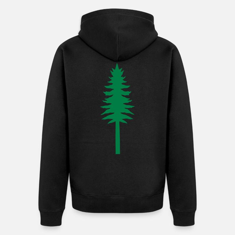 baum_5 - Veste à capuche bio Premium Unisexe - noir