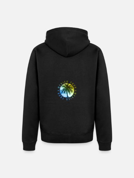Mexico Tour Holidays - Unisex Premium Organic Zip Hoodie - black