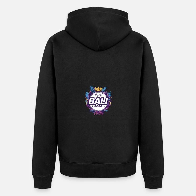 Bali 2024 - Veste à capuche bio Premium Unisexe - noir