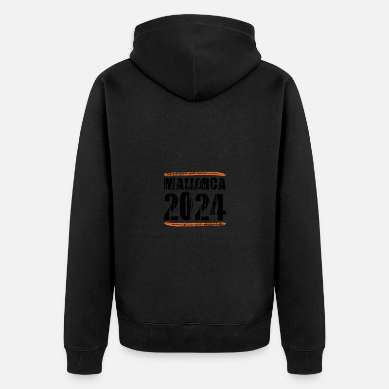 Devis Majorque 2024 - Veste à capuche bio Premium Unisexe - noir