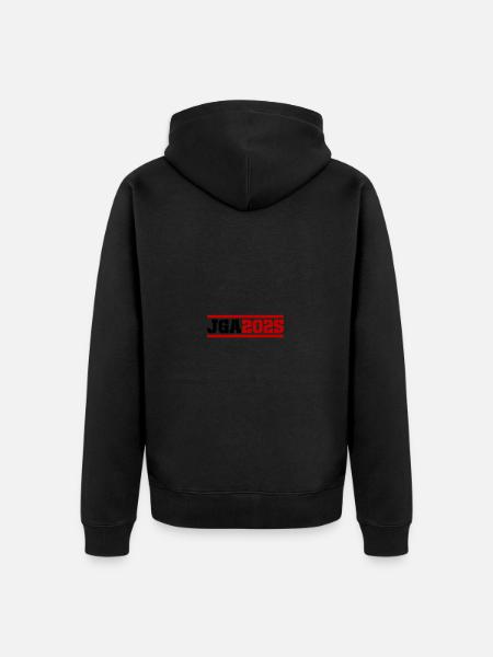 Jga 2025 Bachelor Party - Unisex Premium Organic Zip Hoodie - black