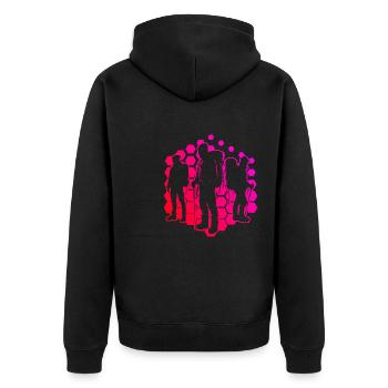 Escalade Bloc Kletterer Grimpeur Bloc - Veste à capuche bio Premium Unisexe - noir - Dos - Nico (187cm)
