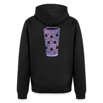 Palatinat Palz Palatinat dialecte Palatinat Schorle - Veste à capuche bio Premium Unisexe - noir - Dos - Nico (187cm)