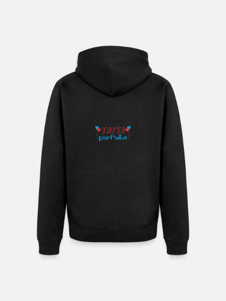 TATIE parfaite - Veste à capuche bio Premium Unisexe - noir