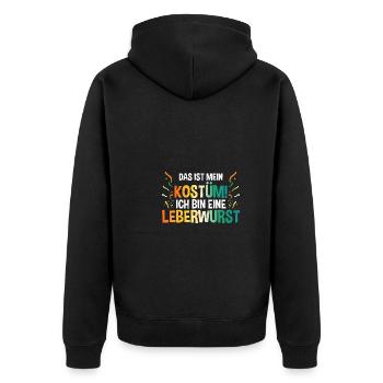 Carnaval de Jecken Carnaval - Veste à capuche bio Premium Unisexe - noir - Dos - Nico (187cm)