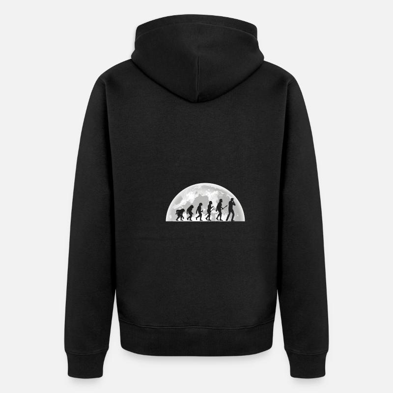 Harmonica Evolution Harmonica - Veste à capuche bio Premium Unisexe - noir