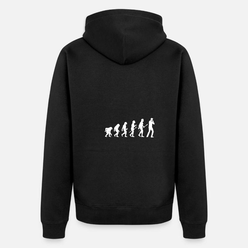 Harmonica Evolution Harmonica - Veste à capuche bio Premium Unisexe - noir