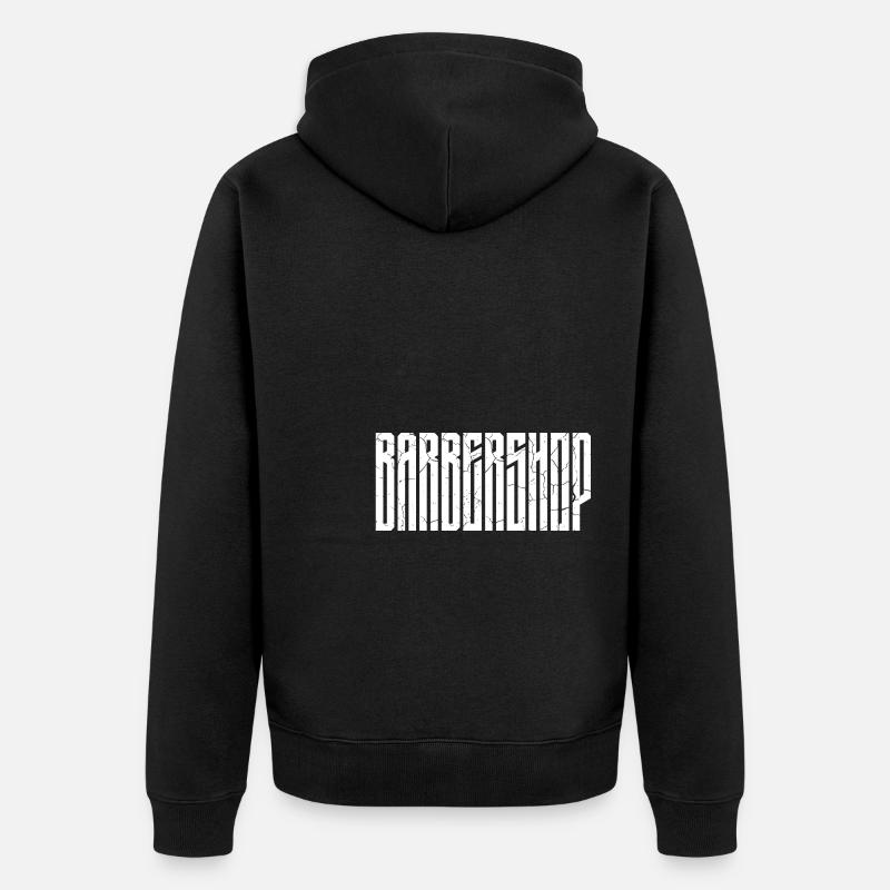 Coiffeur - Veste à capuche bio Premium Unisexe - noir