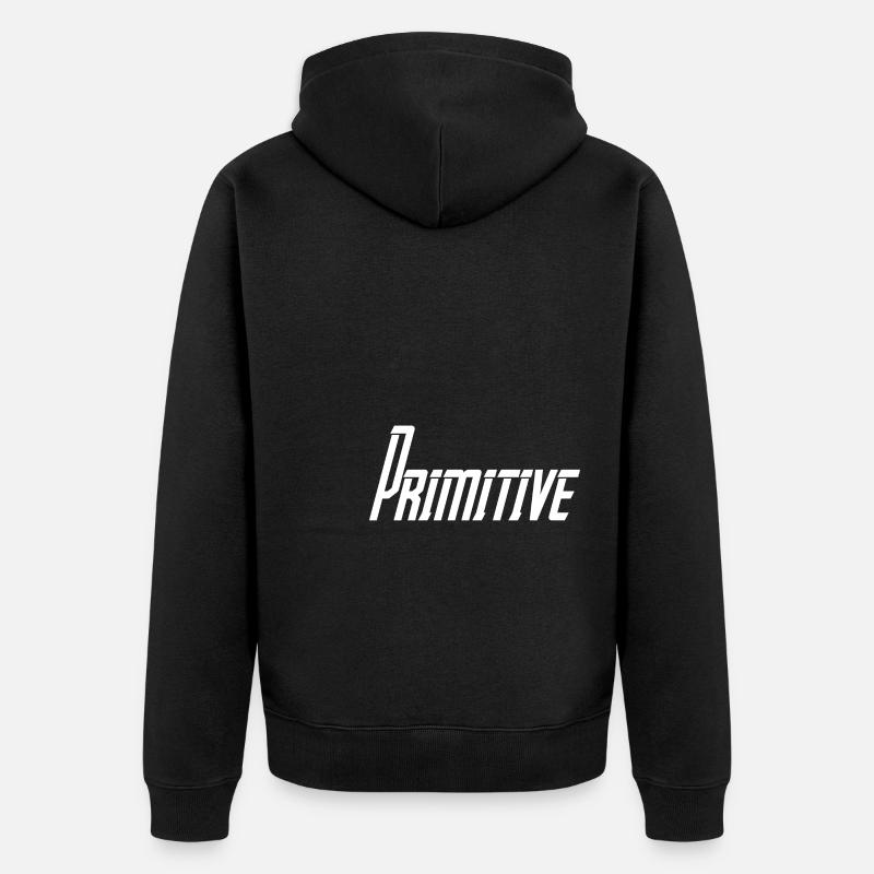 Primitif - Veste à capuche bio Premium Unisexe - noir