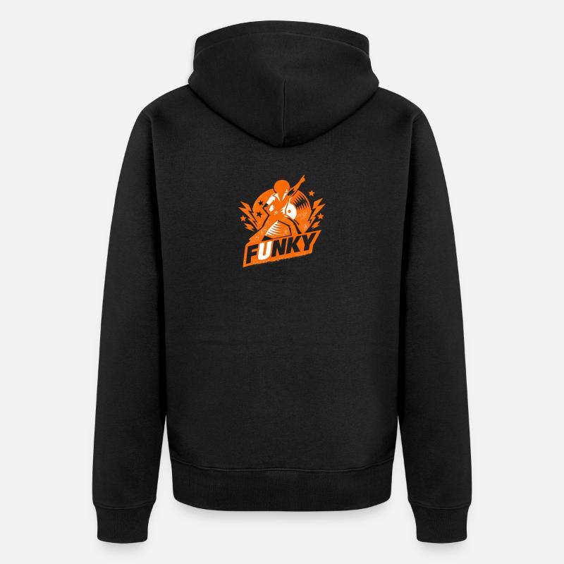 malodorant - Veste à capuche bio Premium Unisexe - noir