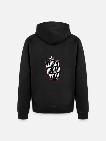 Lloret De Mar Team - Unisex Premium Bio Zip Hoodie - Schwarz