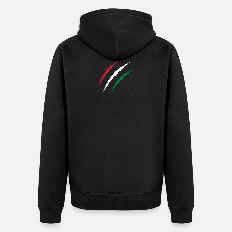 griffe Hongrie - Veste à capuche bio Premium Unisexe - noir