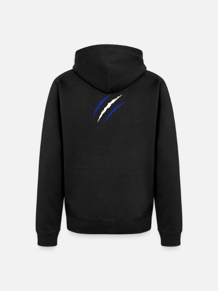 griffe Finlande - Veste à capuche bio Premium Unisexe - noir