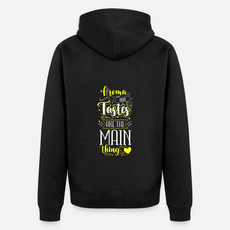 Chef Gourmet Chef’s Hat Gastronomie - Veste à capuche bio Premium Unisexe - noir