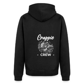 Crappie Crew Shirt Cadeau - Veste à capuche bio Premium Unisexe - noir - Dos - Nico (187cm)