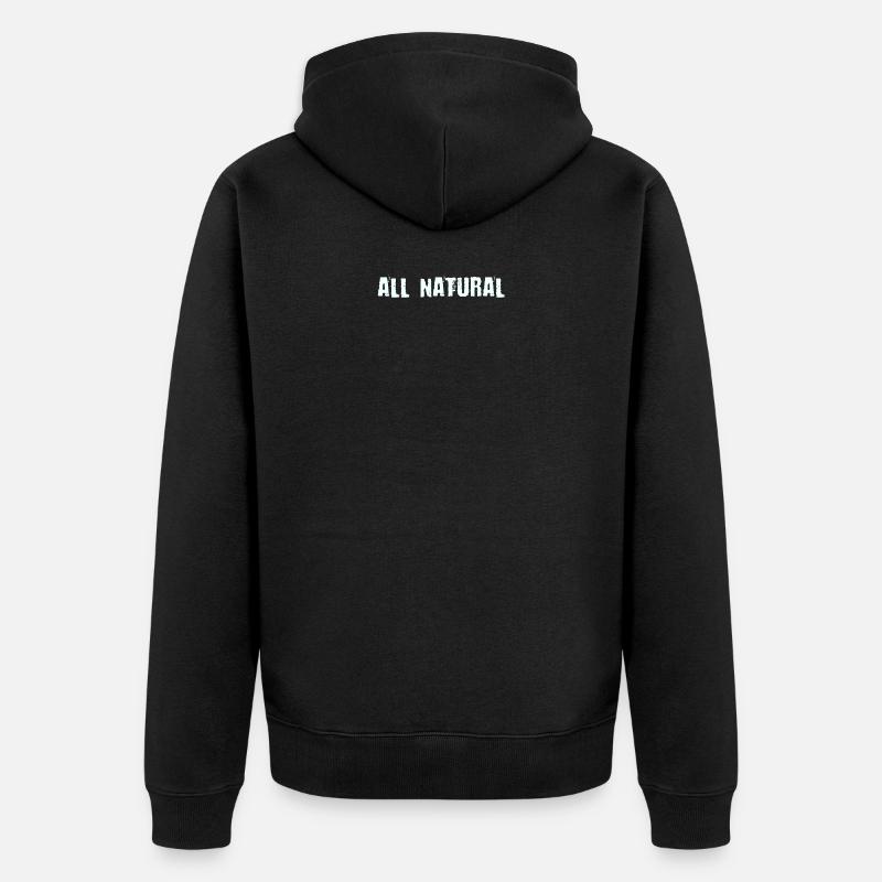 TOUT NATUREL - Veste à capuche bio Premium Unisexe - noir