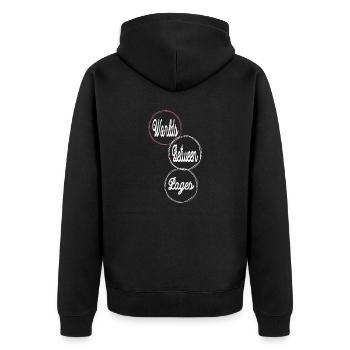 Reading Awesome Gift Idea Escape Quotes - Unisex Premium Organic Zip Hoodie - black - Back - Nico (187cm)
