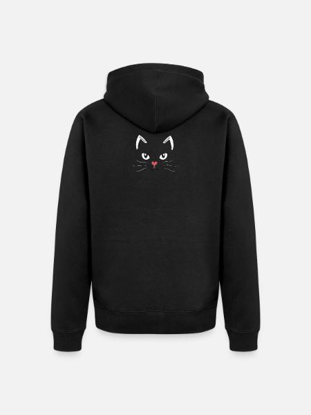 Kittens Kawaii, Pets, Pet - Unisex Premium Organic Zip Hoodie - black