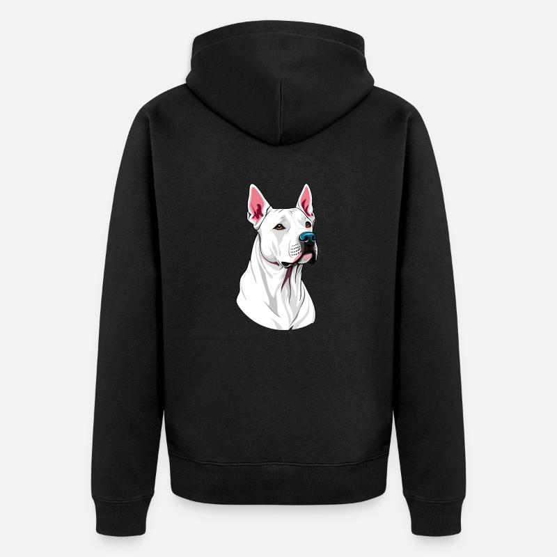 Dogue Argentin - Veste à capuche bio Premium Unisexe - noir